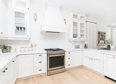 White Kitchen Designs by Treasure Hill