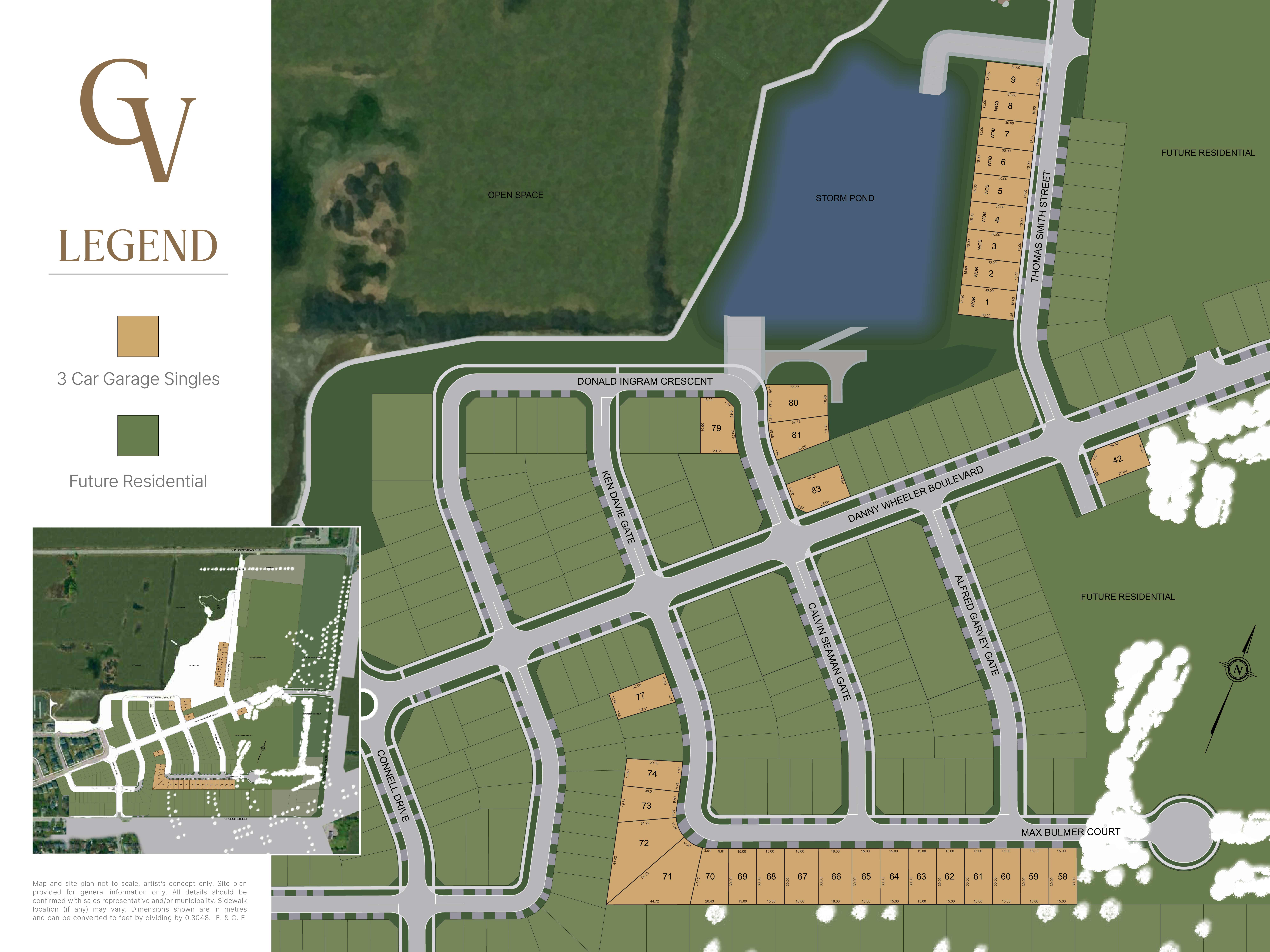 Georgina View Site Plan
