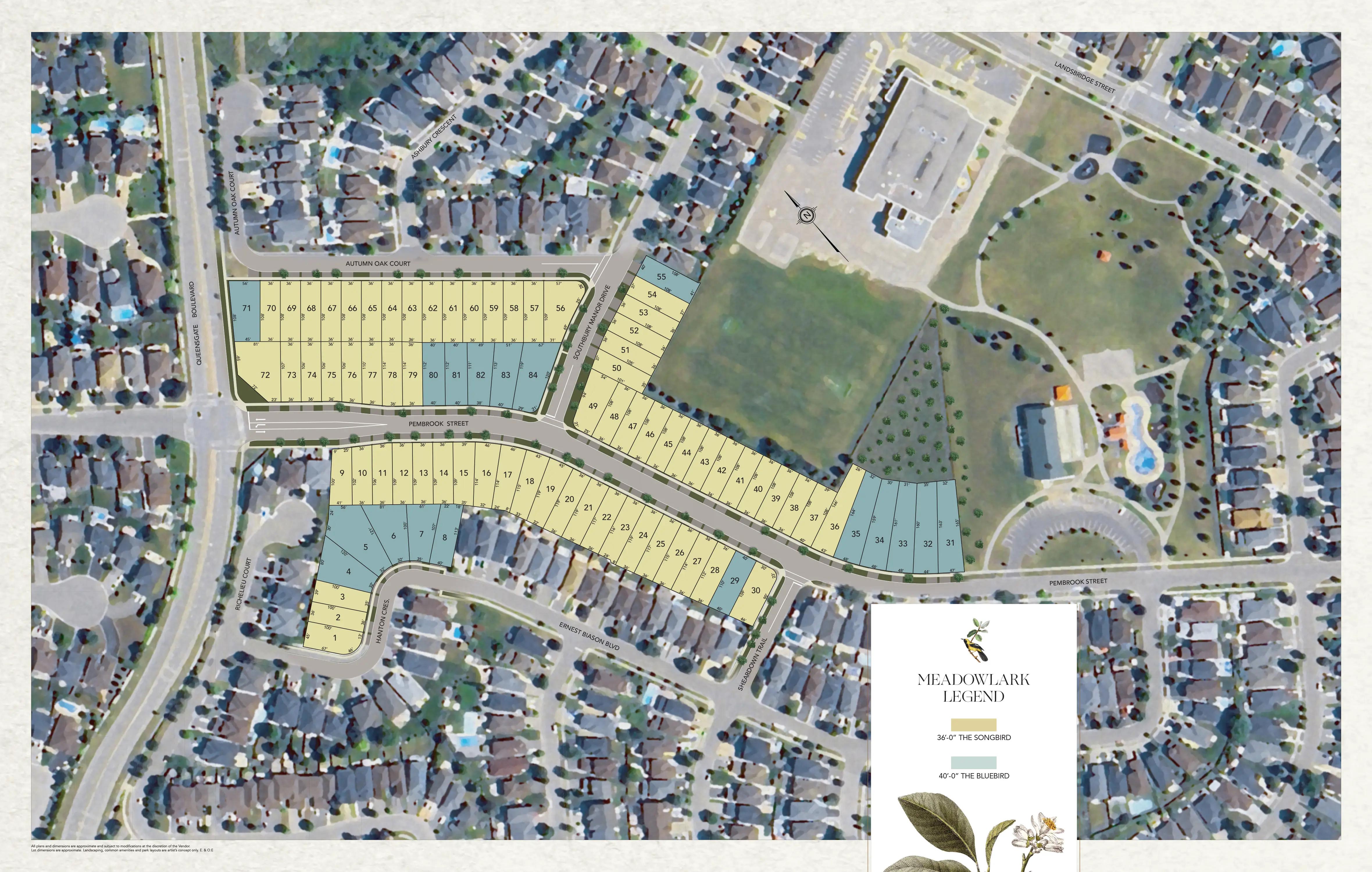 Meadowlark Enclave Site Plan
