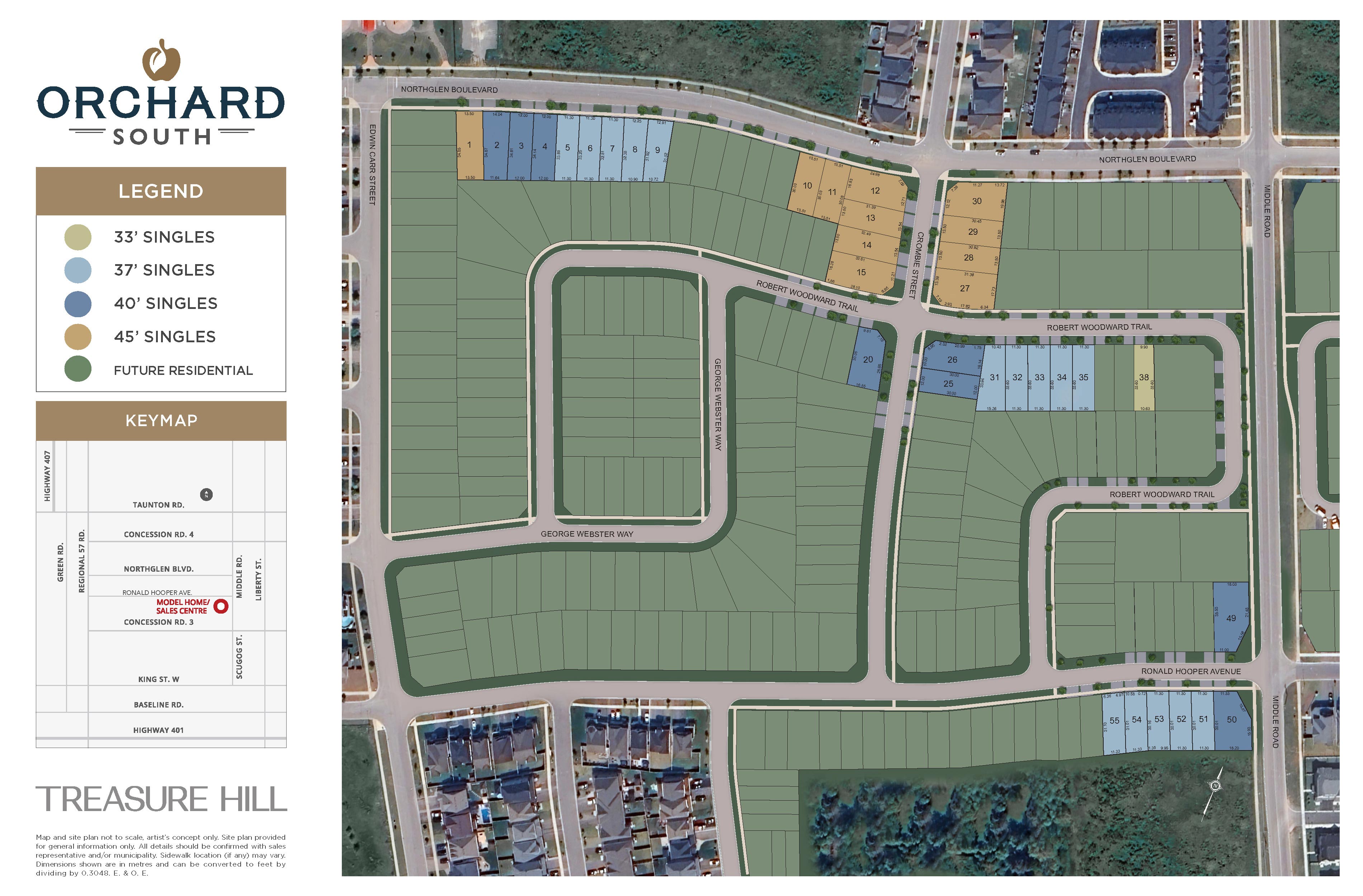 Orchard South Site Plan