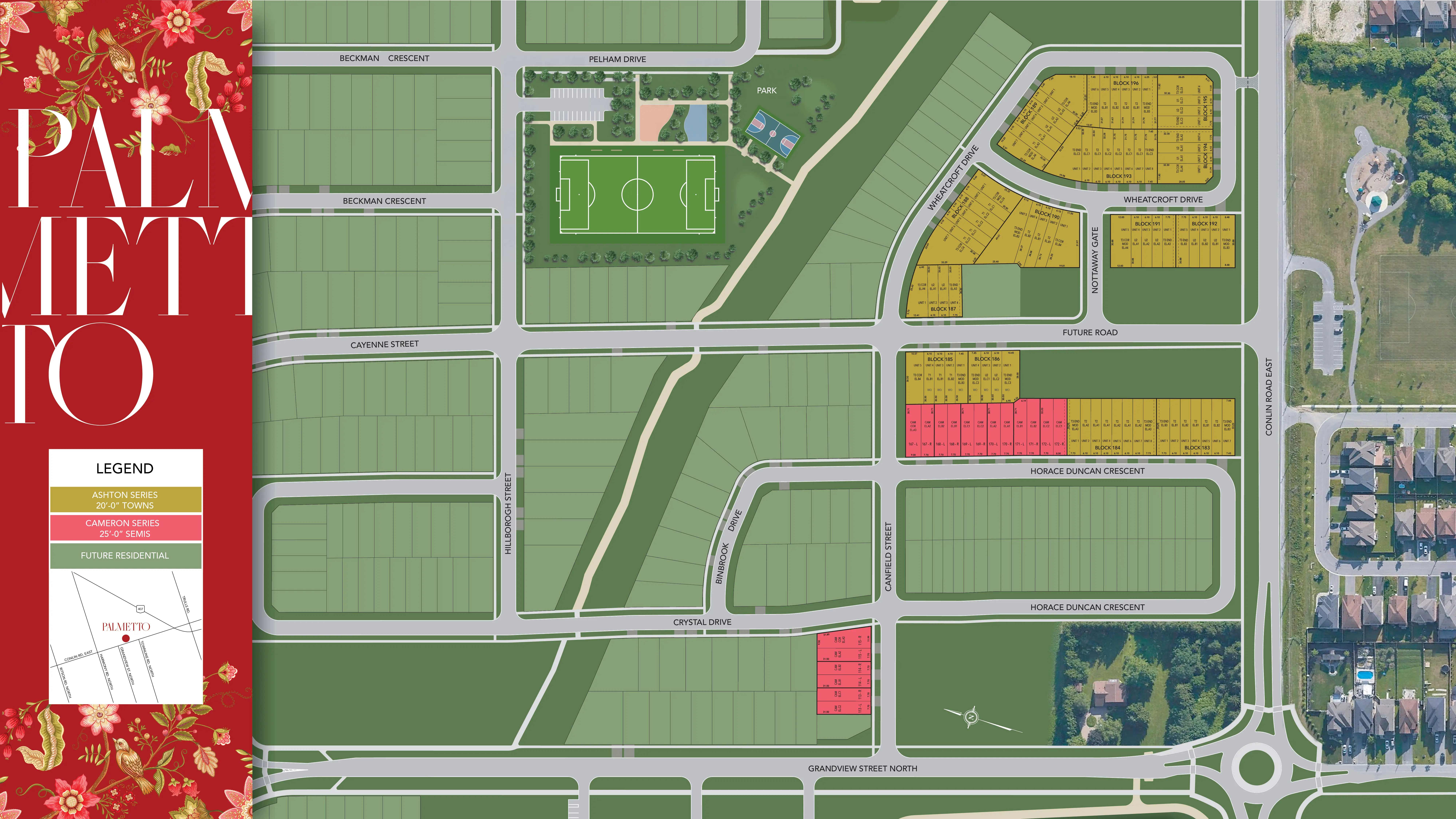 Palmetto Townhomes Site Plan