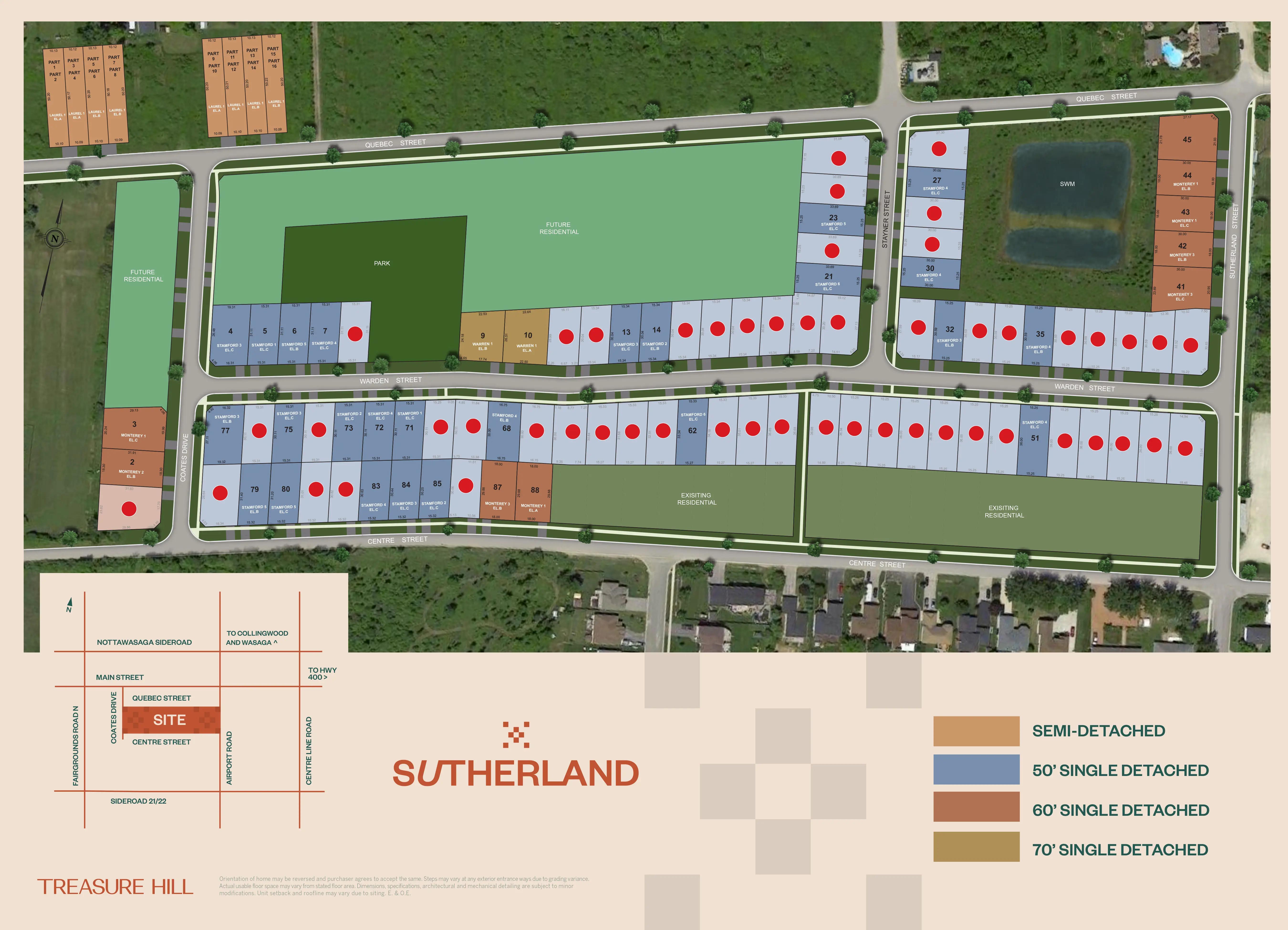 Sutherland Site Plan