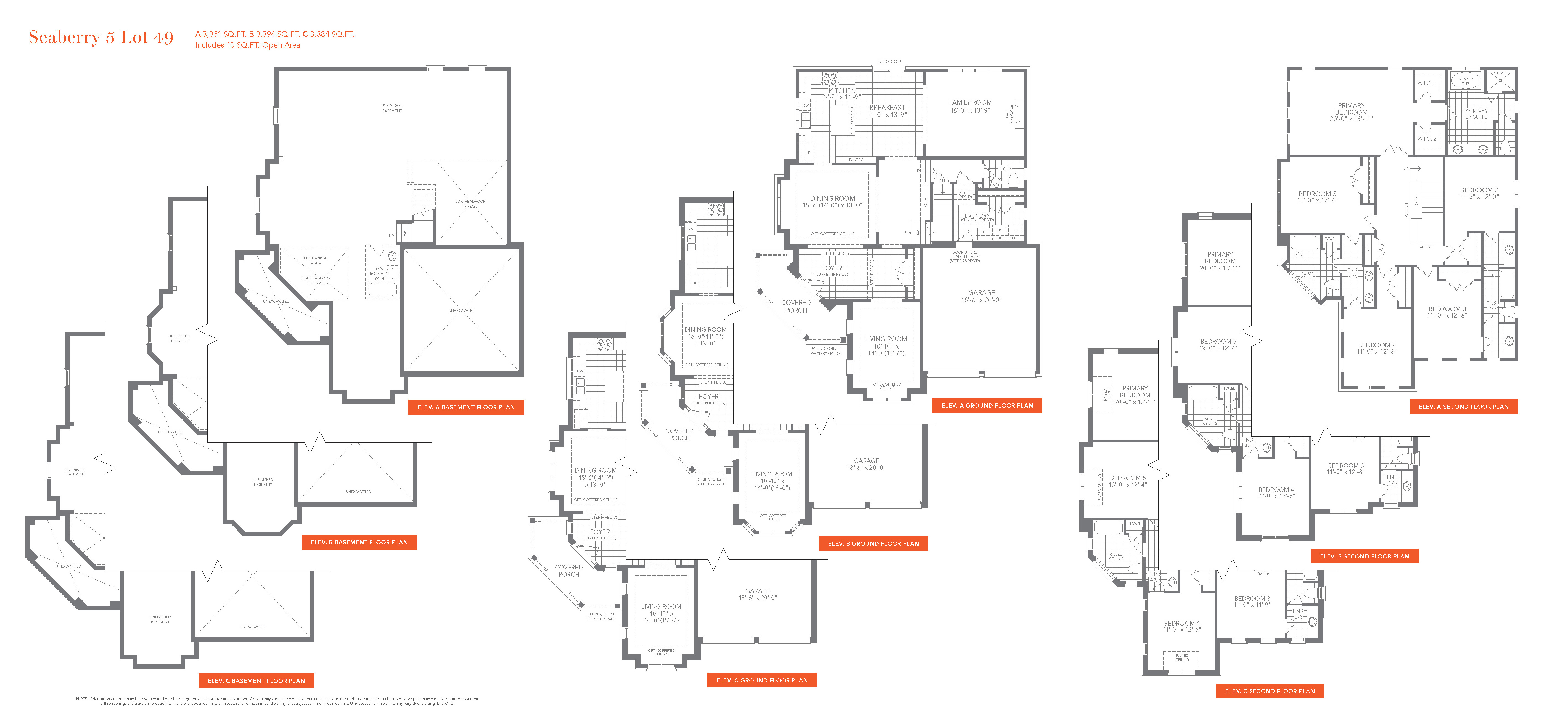 palmetto seaberry floorplans