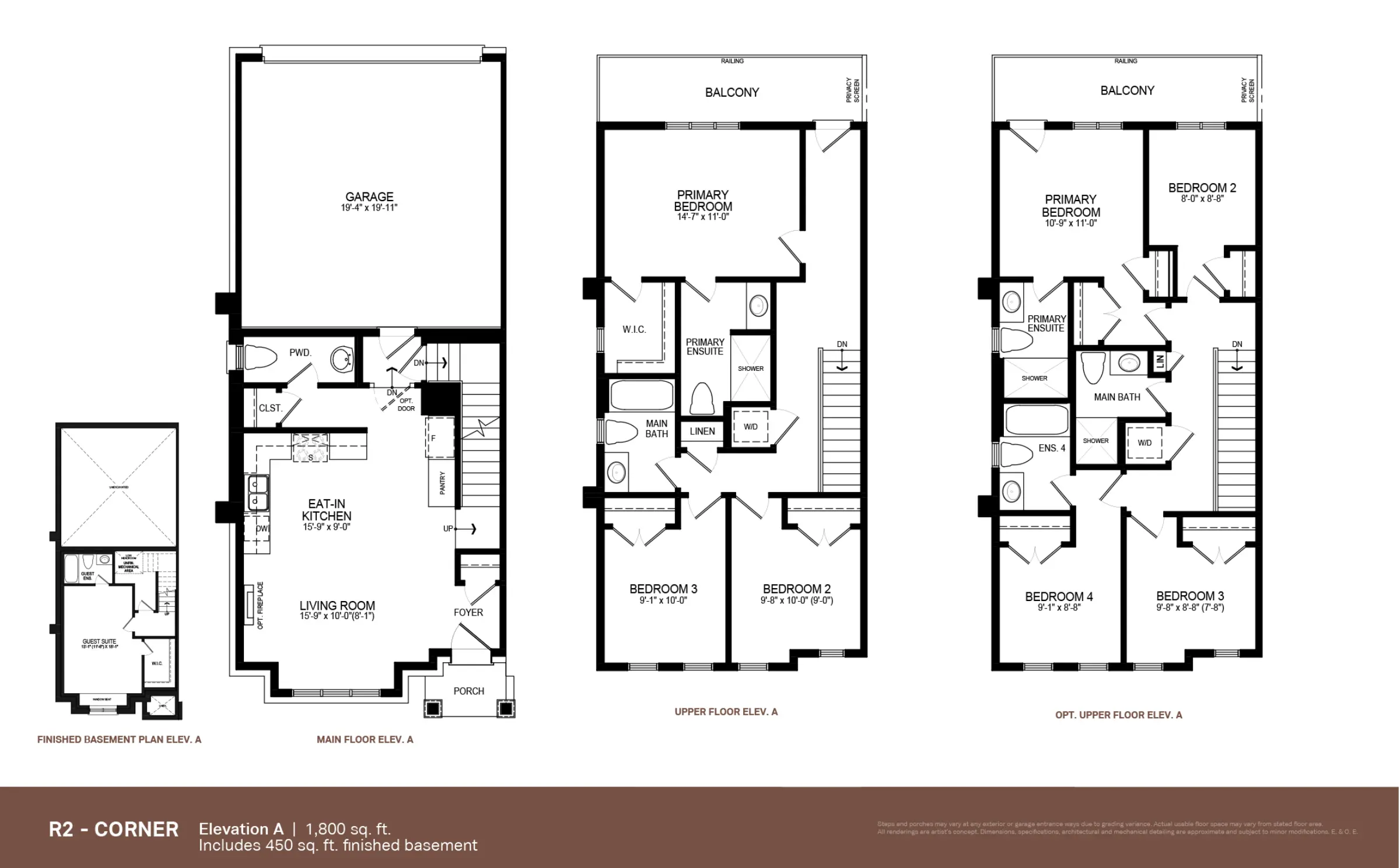 R2 Corner Floor Plan