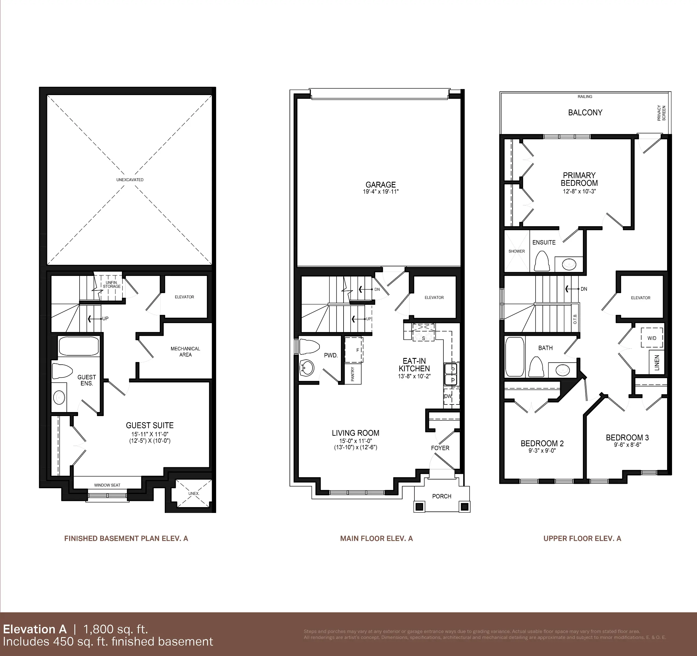 R2 End Elevator Floor Plan