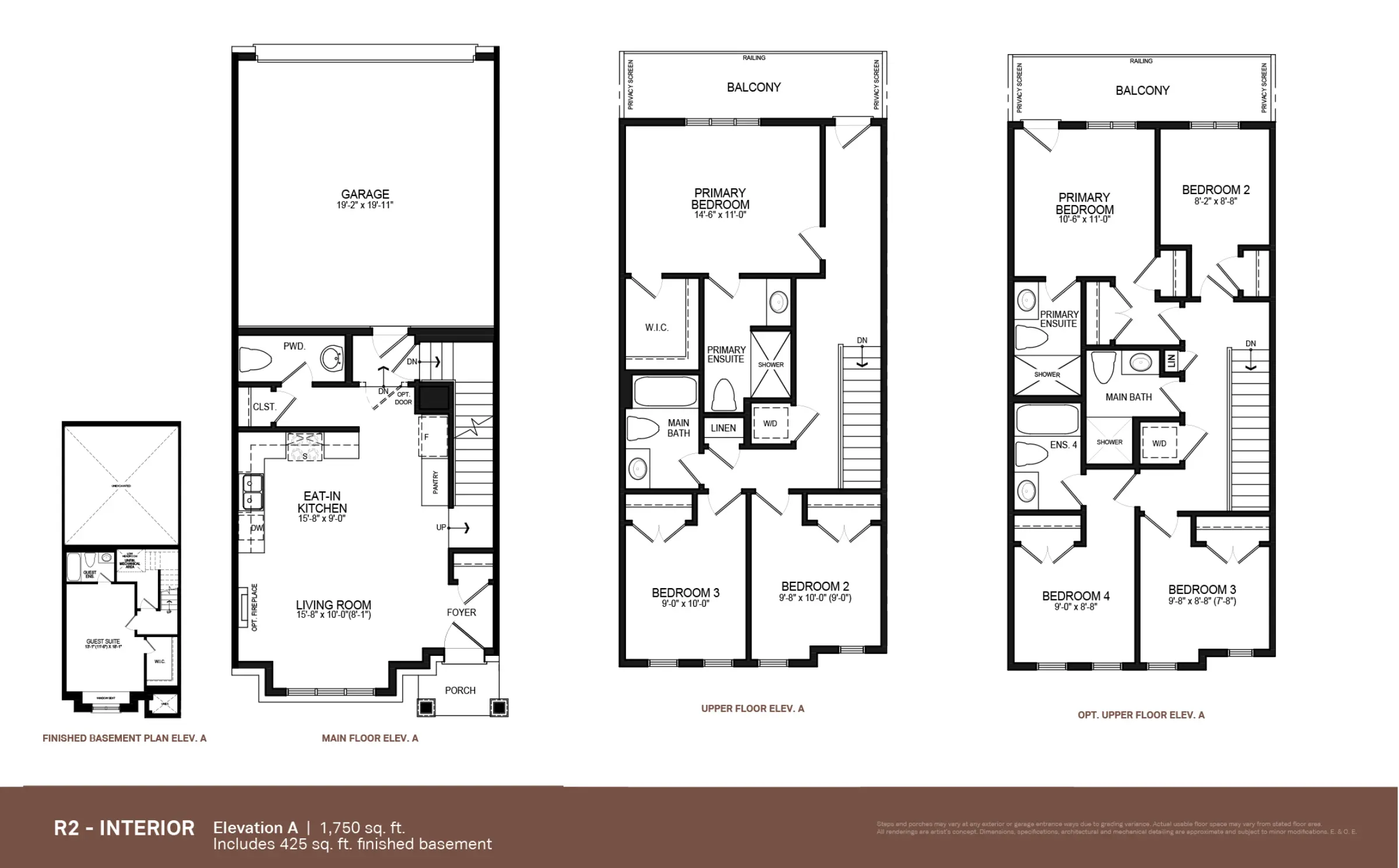 R2 Interior Floor Plan
